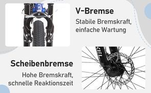 Scheibenbremsen vorne & hinten – zuverlässige Kontrolle