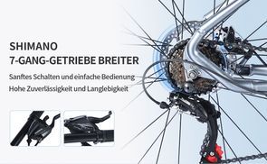 Shimano 21 Gang Kettenschaltung – Präzise & Zuverlässig