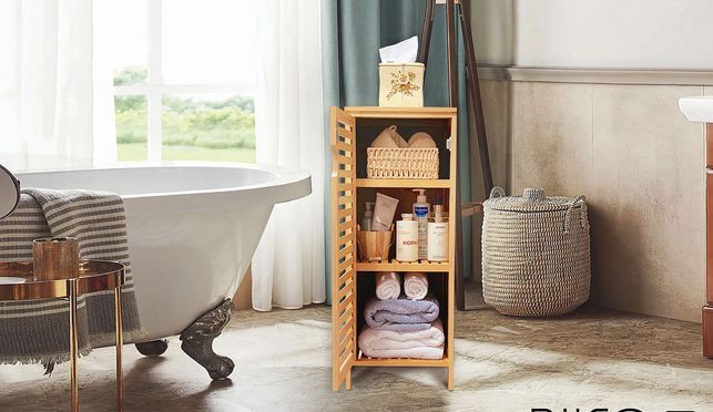  WAOHO Bambus Badezimmermöbel