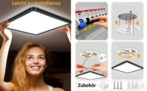 Einfache Installation & vollständiges Zubehör