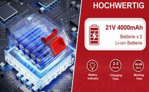 4.0Ah high-performance batteries