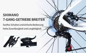 7 GANG SHIMANO SCHALTUNG