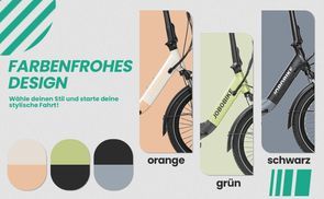 Stylish colors for your individual look.