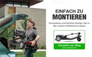 Maximum portability & easy assembly