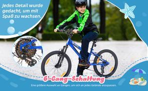 Reliable V-brakes & child-friendly brake levers