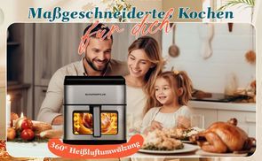 10 in 1 Funktion, perfektes Kochen für verschiedene Speisen