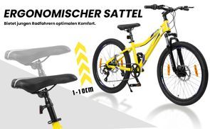 Ergonomic & Growth-Friendly – ​​Adjustable Saddle