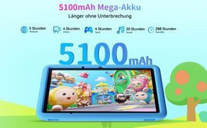 5100mAh Mega Akku——Länger durchhalten ohne Pause