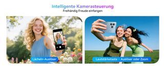 13 MP + 8 MP Kamera: Lebendige Erinnerungen festhalten