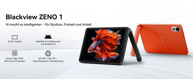 Ein smartes 8 Zoll Tablet für Studium, Freizeit und Arbeit