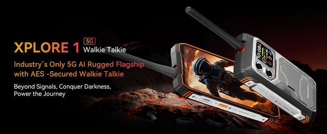 Das ultimative 5G AI Dreifachschutz Flaggschiff mit professioneller Walkie Talkie Integration