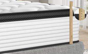 Höhe der Matratze 25 cm Die Matratze hat eine Höhe von 25 c