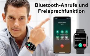 Uhr mit Bluetooth Anruf und Information Erinnerung