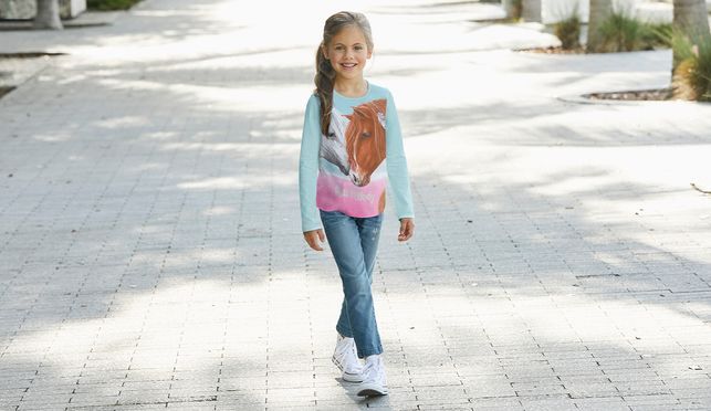 Langarmshirt von Miss Melody