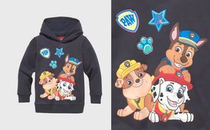 Kapuzenshirt mit Rubble, Chase und Marshall