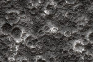 Selbst kleine Krater lassen sich auf dem Gigapixel-Panorama des Mondes hochauflösend darstellen, denn ein Pixel entspricht gerade einmal zwei Metern in der Wirklichkeit.