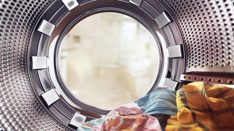 Wäsche Waschmaschinentrommel Transport