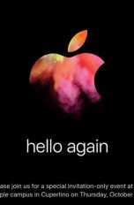 Auf dem Apple Event wird das neue Macbook Pro gezeigt.