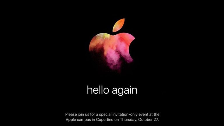 Auf dem Apple Event wird das neue Macbook Pro gezeigt.