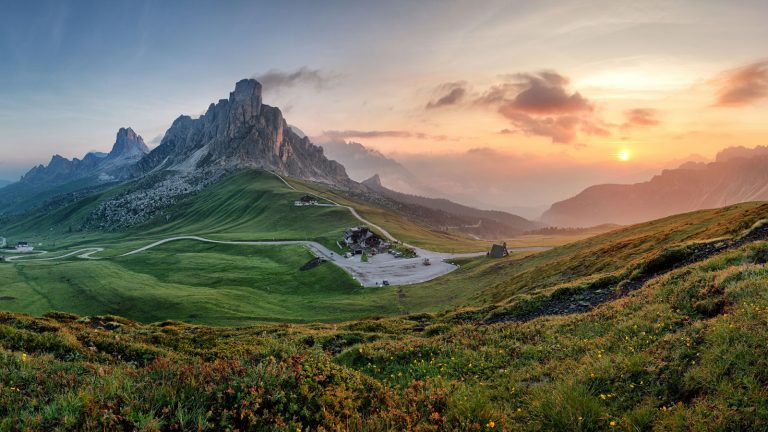 Panorama-Landschaft Fotobuch Berge