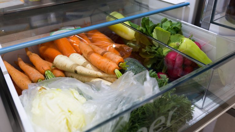 Obst Gemüse Kühlschrank lagern