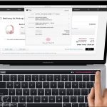 MacBook Pro mit Touch ID.