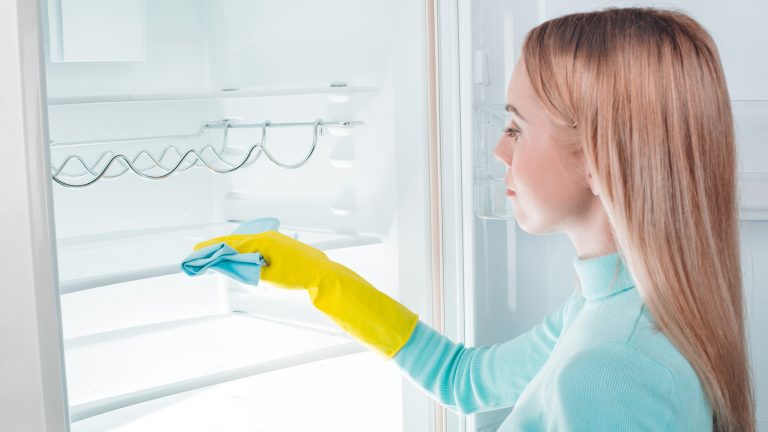 Kühlschrank abteuen und reinigen