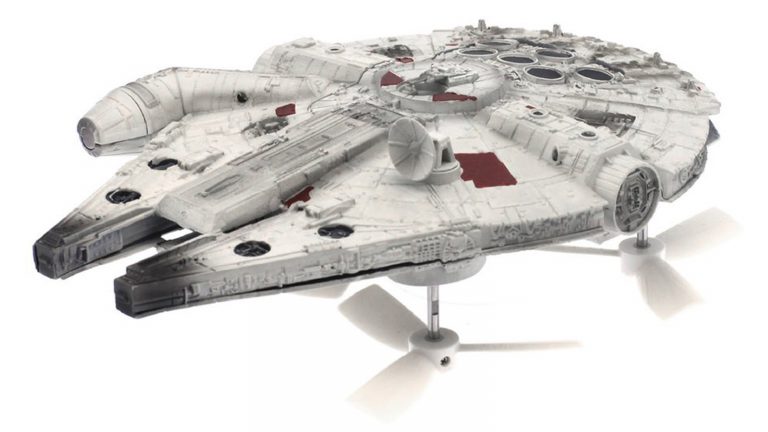Drohne Modell Millenium Falcon