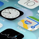 Beispiel f&uuml;r iOS 10.2 Home Screen.