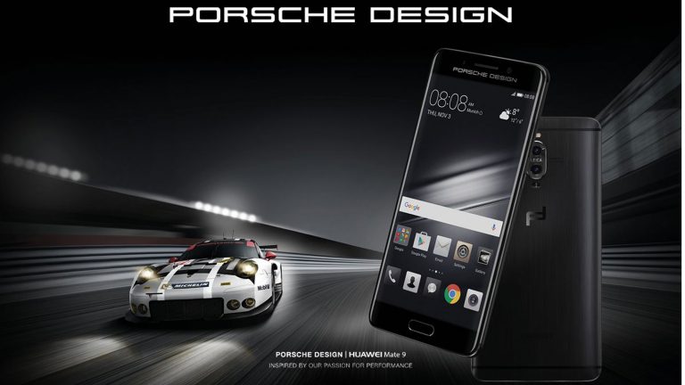Die Huawei Mate 9 Porsche-Edition.