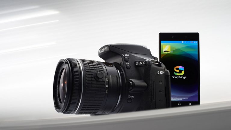 Die Nikon D5600 - eine neue digitale Spiegelreflexkamera.