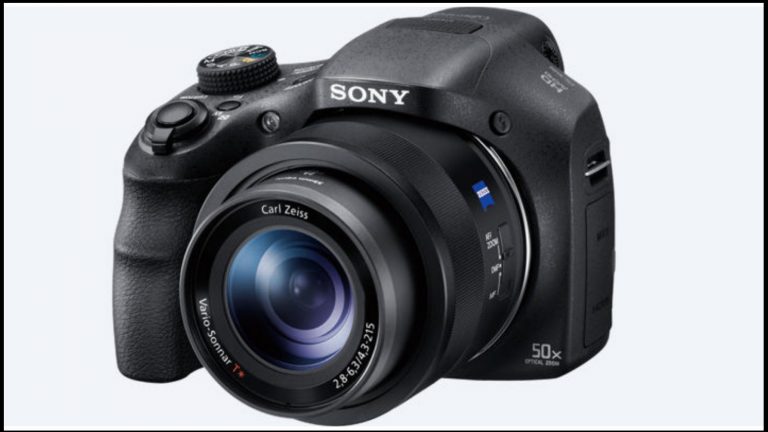 Abbildung Frontseite Sony HX350