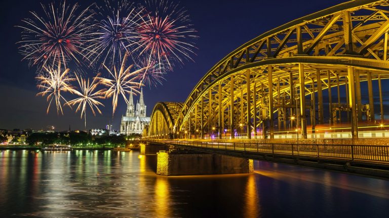 Feuerwerk-Foto-Köln
