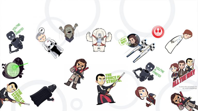Google Allo Star Wars Sticker