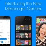Facebook Messenger mit neuer Kamera-Funktion wie Snapchat.