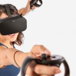Die Oculus Rift-Brille.