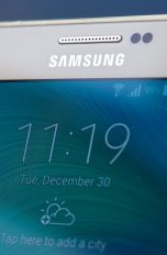 Ein Samsung Galaxy A Smartphone.