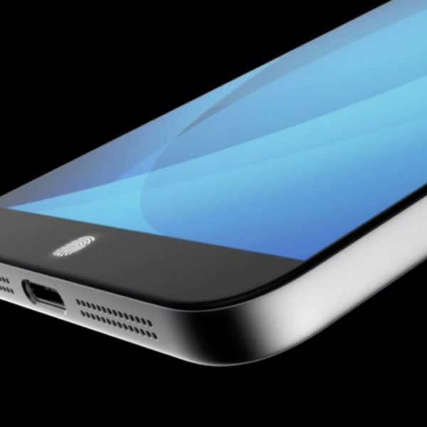 Der neue Synaptics-Fingerabdrucksensor.