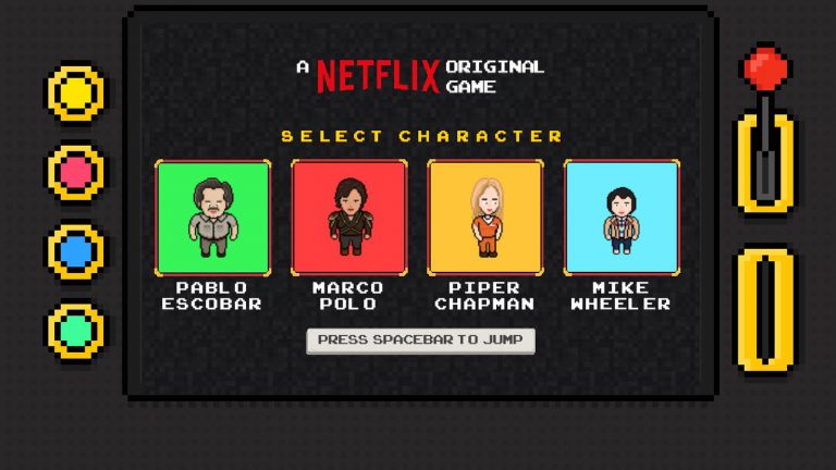 Endless Runner mit Netflix-Serienstars