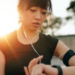Smartwatch beim Sport