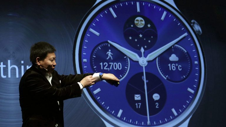 Vorstellung Huawei Watch auf dem MWC 2015