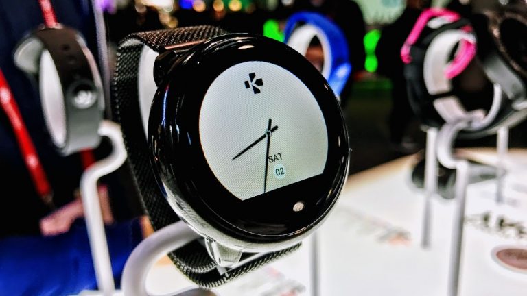 MyKronos Smartwatch auf dem MWC