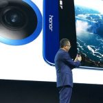 Honor-Chef bei Pr&auml;sentation der Honor VR Camera