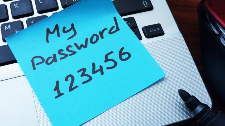 Keine gute Idee: Die Zahlenfolge 123456 ist leicht zu knacken. Sie gehört zu den beliebtesten Passwörtern überhaupt.