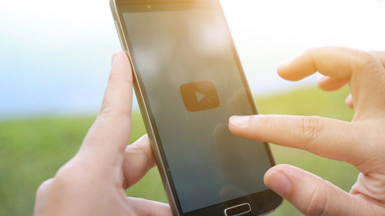 YouTube auf dem Smartphone