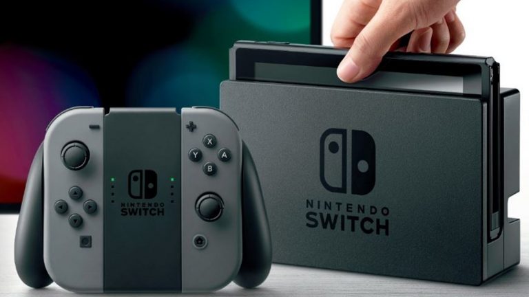 Nintendo Switch und Ladestation