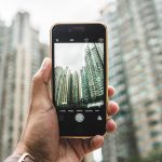 iPhone 6 fotografiert Hochh&auml;user