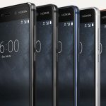 Nokia 6 in f&uuml;nf verschiedenen Farben