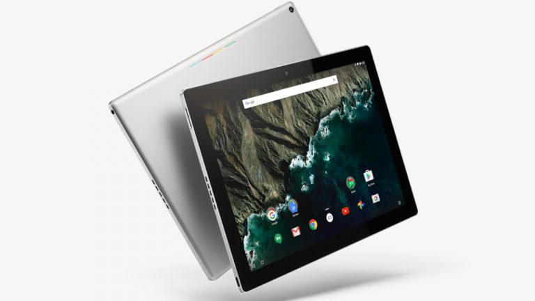 Darstellung des Tablets Pixel C, dem ersten Ziel des Rollouts von Android 7.1.2