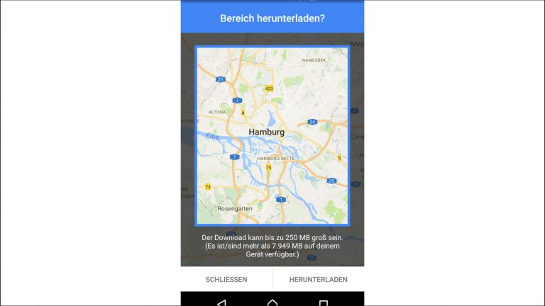 Google Maps für Android herunterladen